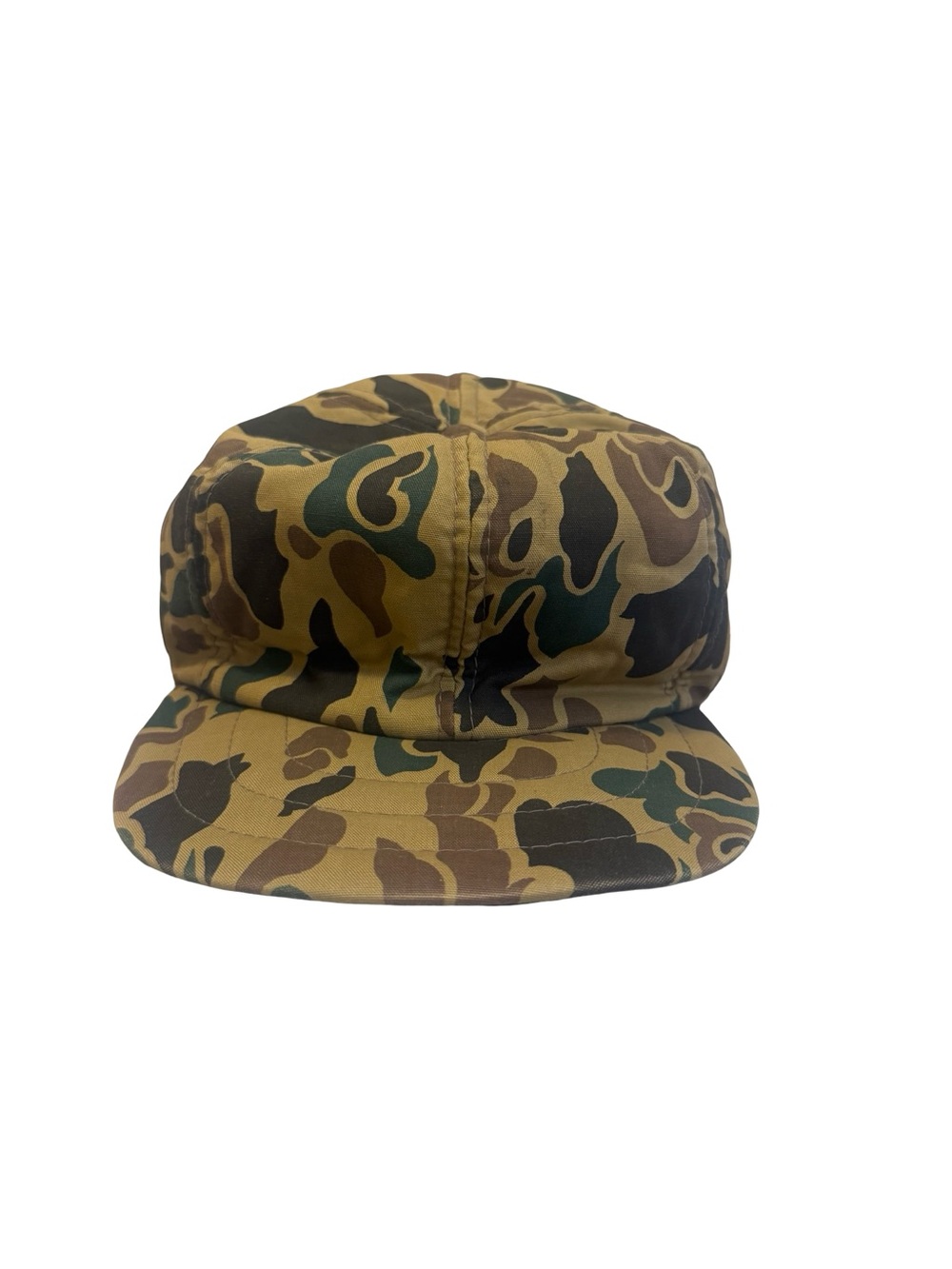 Men's Camouflage 5-Panel Cap - Brown/Green